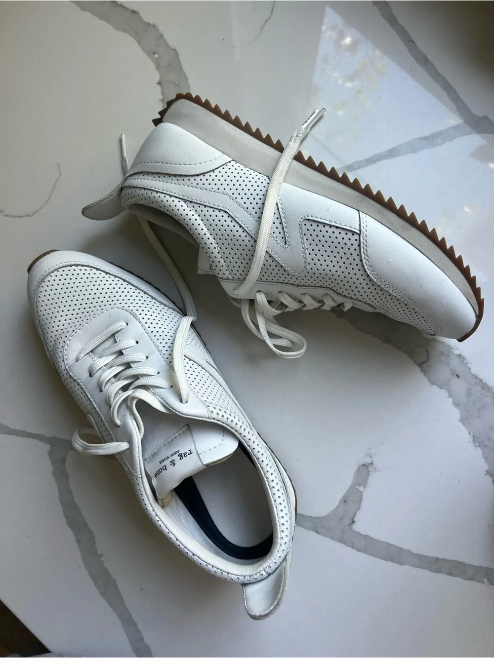 Women’s Rag & Bone White leather Sneakers